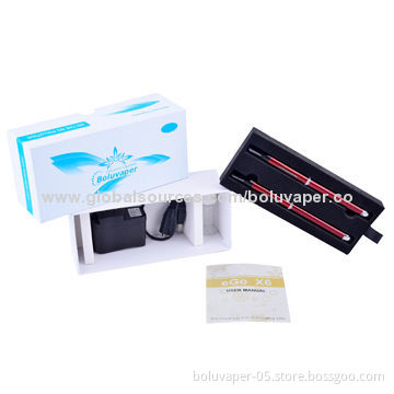 BV-X6 Mini Electronic Cigarettes with 360mAh Battery Capacity, 12-month Warranty